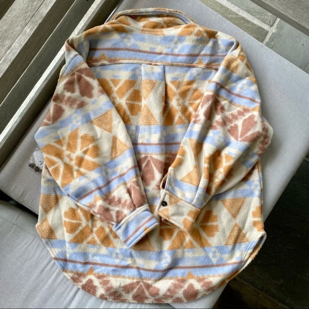 New Free People Jacquard Ruby Jacket - Picture 9 of 9